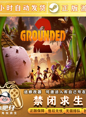 Steam正版禁闭求生2激活码CDK入库国区全球区 Grounded 2全DLC