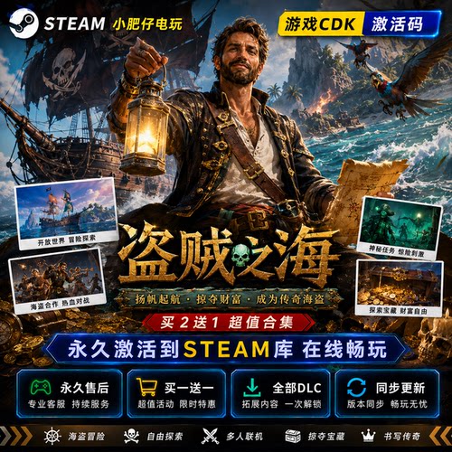 steam正版盗贼之海 家庭共享入库Sea of Thieves 在线联机标准版