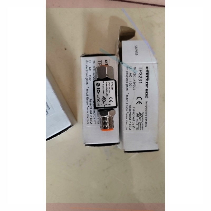 议价IFM易福门 TP3231 温度传感器正品 带包装盒