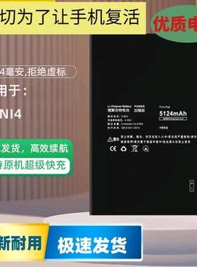 适用苹果ipad mini5平板电池迷你3/4/6电池A1725/A2133/2125/2136