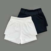 女三分裤 专业马拉松跑步速干训练裤 夏季 运动裤 新款 防走光健身短裤