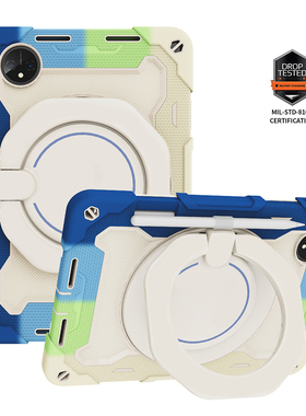 适用华为matepad pro13.2寸保护套带笔槽huawei SE air pro11荣耀8 V8pro V7硅胶全包保护外壳手带款11.5s