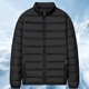 冬季 轻薄羽绒棉服男士 2025新款 连帽保暖棉袄百搭轻便春秋立领外套