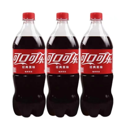 可口可乐888ml*3大瓶可乐