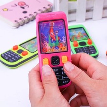 掌上水机儿童掌上套圈机玩具手机套圈掌机按钮玩具游戏机