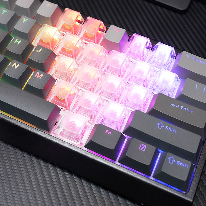 火矛心形爱心增补雾透键帽透光原厂高度个性PC机械键盘通用高颜值,电脑硬件/显示器/电脑周边,键帽,淘宝优惠券,粉丝福利购,淘宝优惠卷