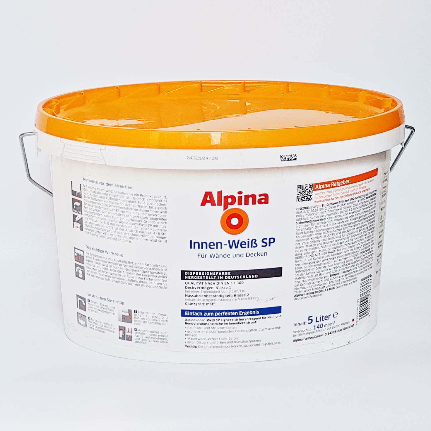 阿尔贝娜皓雅墙面漆原装进口室内涂料内墙乳胶漆包邮