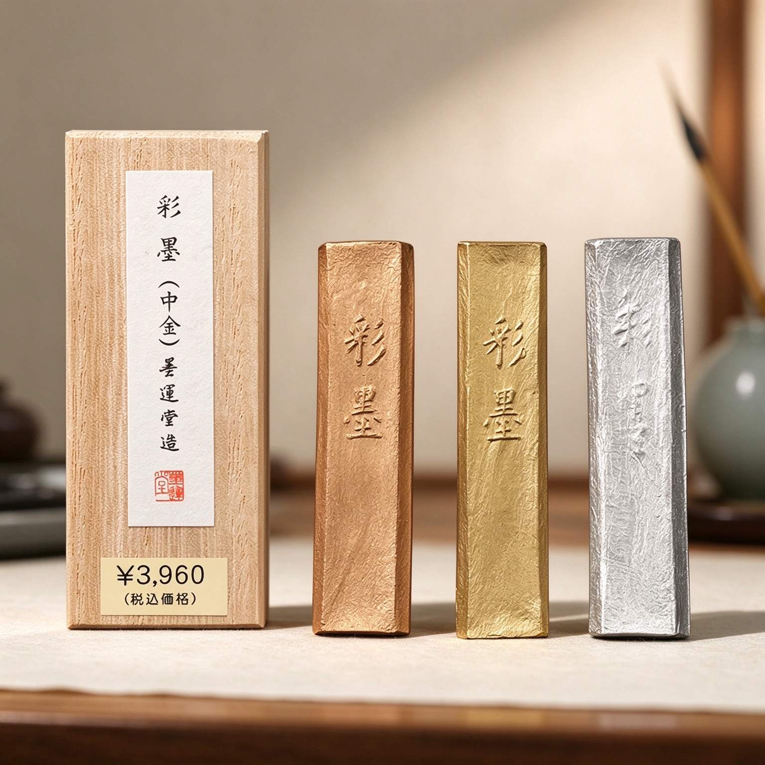 景阳阁毛笔字书法作品专用彩墨