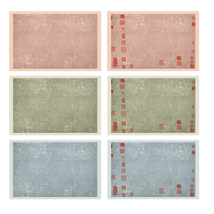 微喷冰裂纹手札书法专用作品纸半生熟书法作品专用纸毛笔小楷信笺纸微喷书法作品纸手写兰亭序作品纸带印章