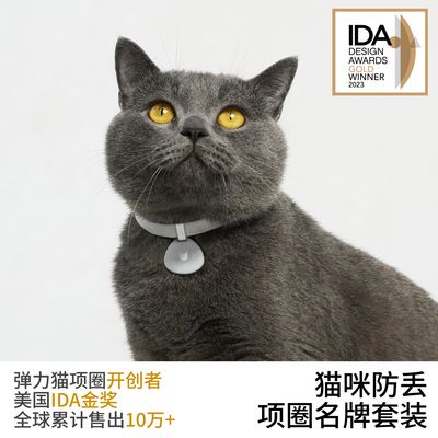 猫咪铭牌项圈口袋星芒吊牌防丢刻名字定制小猫牌宠物项圈