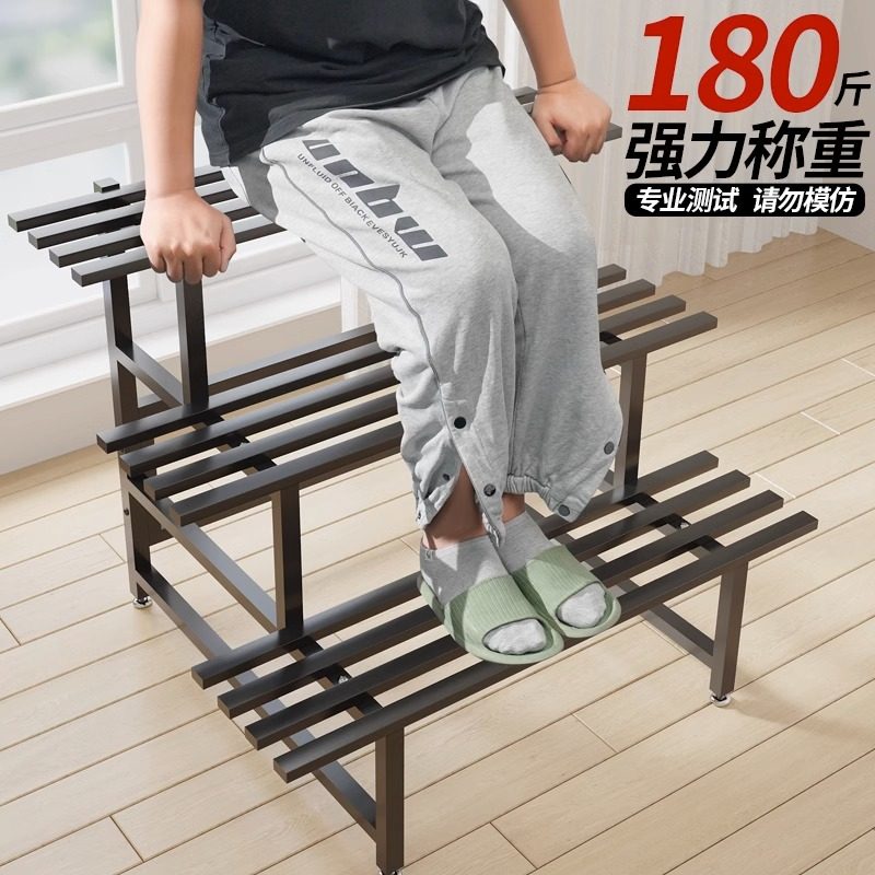 花架阳台落地式多层碳钢阶梯置物架客厅简约现代铁艺不锈多肉盆架,农用物资,苗木固定器/支撑器,淘宝优惠券,粉丝福利购,淘宝优惠卷