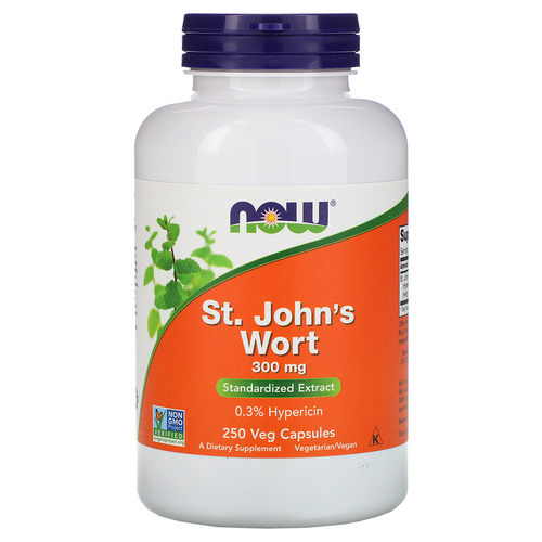 Now Foods 圣约翰草 St. John's Wort 300 mg, 250素食胶囊