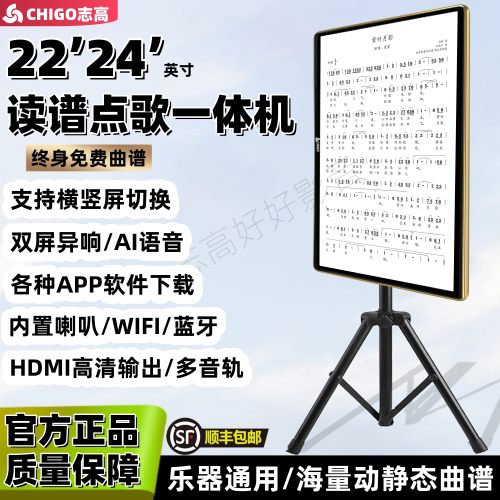 志高新款多音轨智能动态读谱机