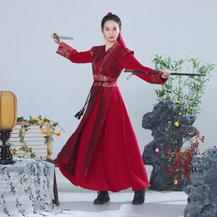 花木兰侠客飞鱼服儿童汉服中国风唐装锦衣卫cos古装男女童演出服