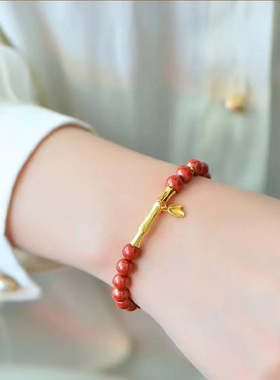 朱砂手串高含量朱砂制作