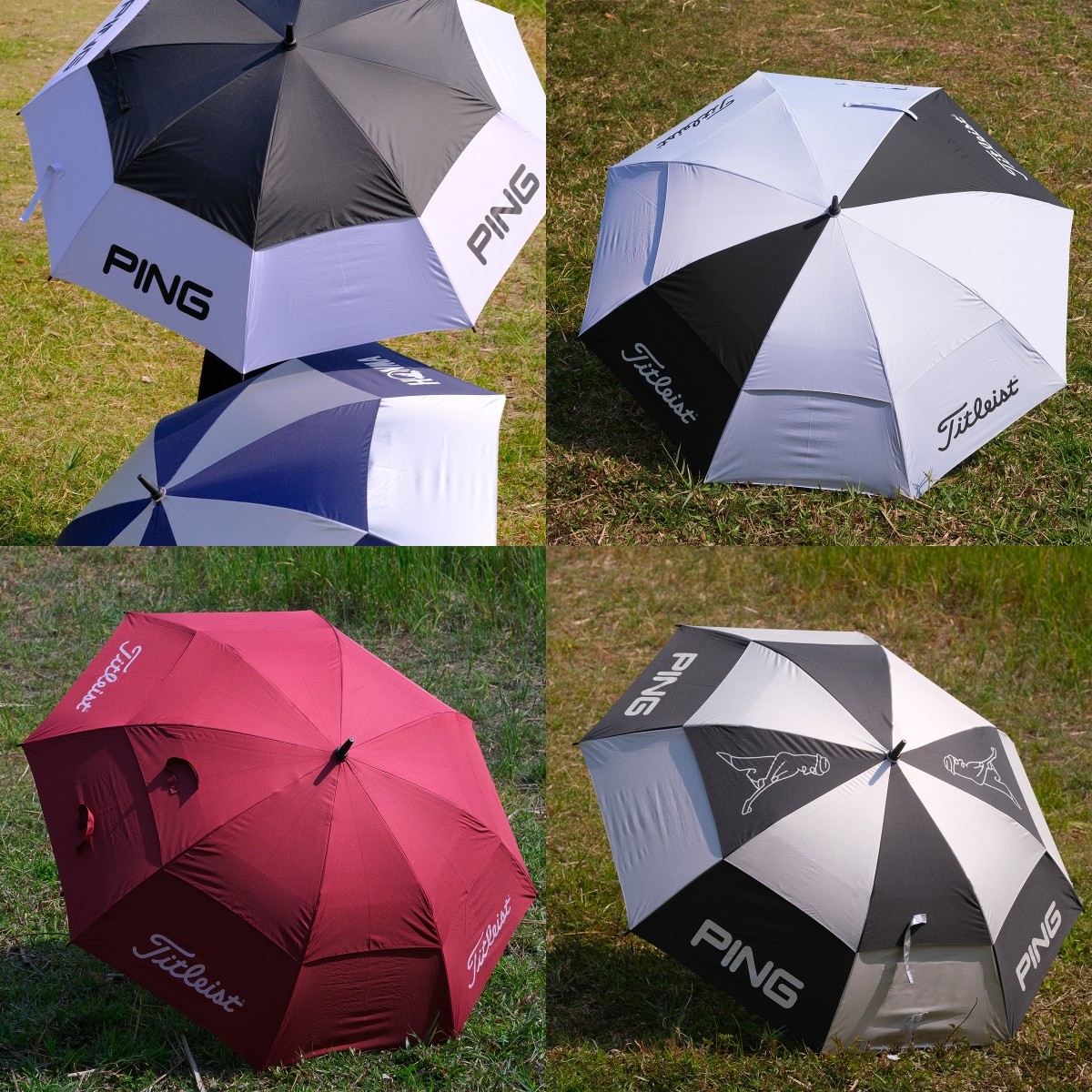 golf新款高尔夫雨伞遮阳伞超大户外双层伞全自动防紫外线晴雨伞