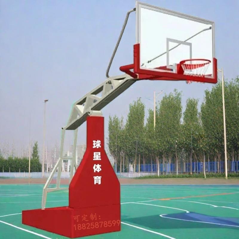 移动式篮球球架989电白湛高州茂名江星标准信宜液压式埋地式外户