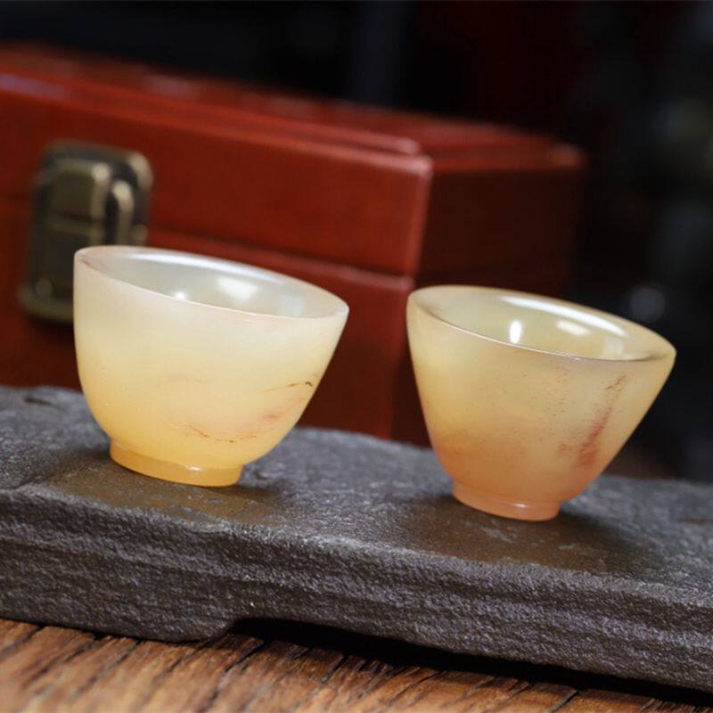 0羊角真品羚羊角酒杯茶杯养生散