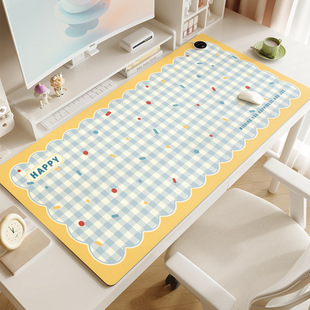 超大加热鼠标垫暖桌垫办公室发热垫女生高颜值电脑桌面暖手垫子3C