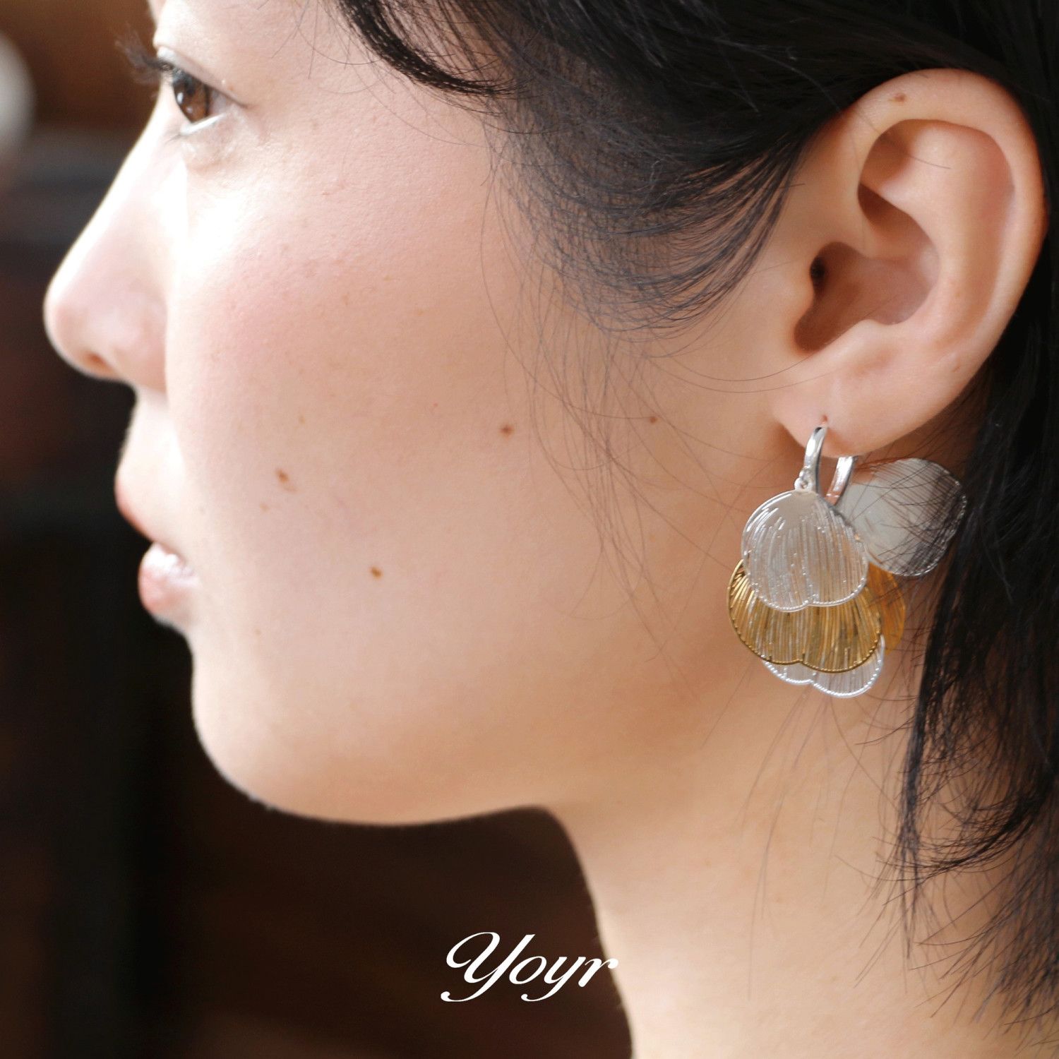 高级感时尚设计感2025新款耳钉