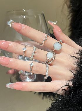 白月光系列~清冷锆石精致