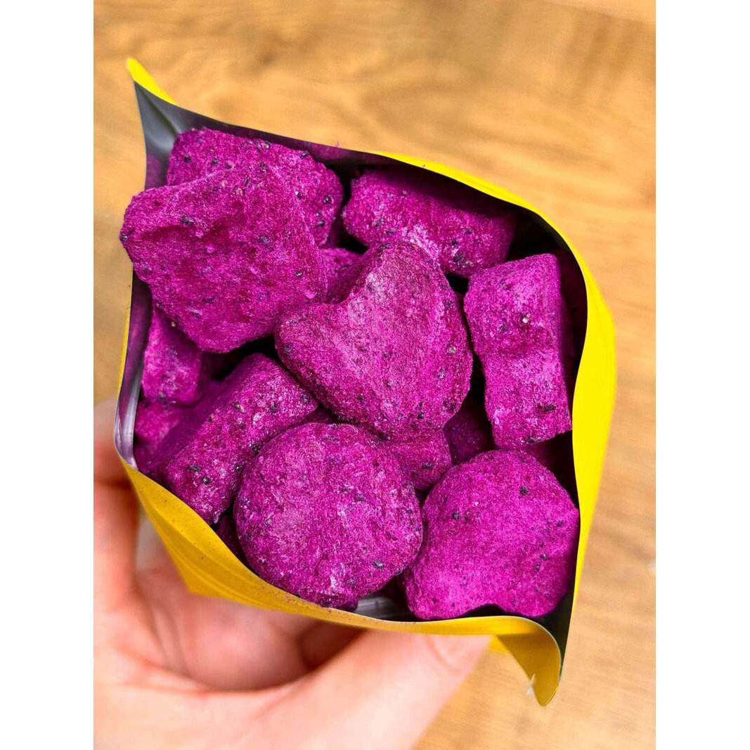 七分乐火龙果红心冻干水果干海南特产脆原料烘焙小吃即食休闲零食