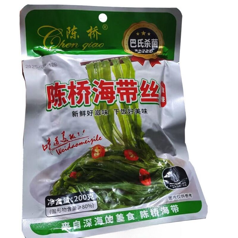 陈桥海带丝香辣海带微辣200g新鲜好滋味下饭菜即食海带丝小包装