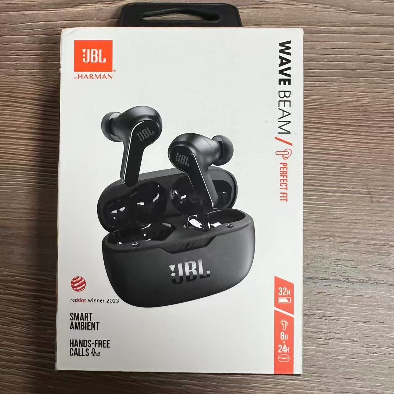 JBL WAVE BEAM真无线主动降噪蓝牙耳机入耳式运动音乐耳