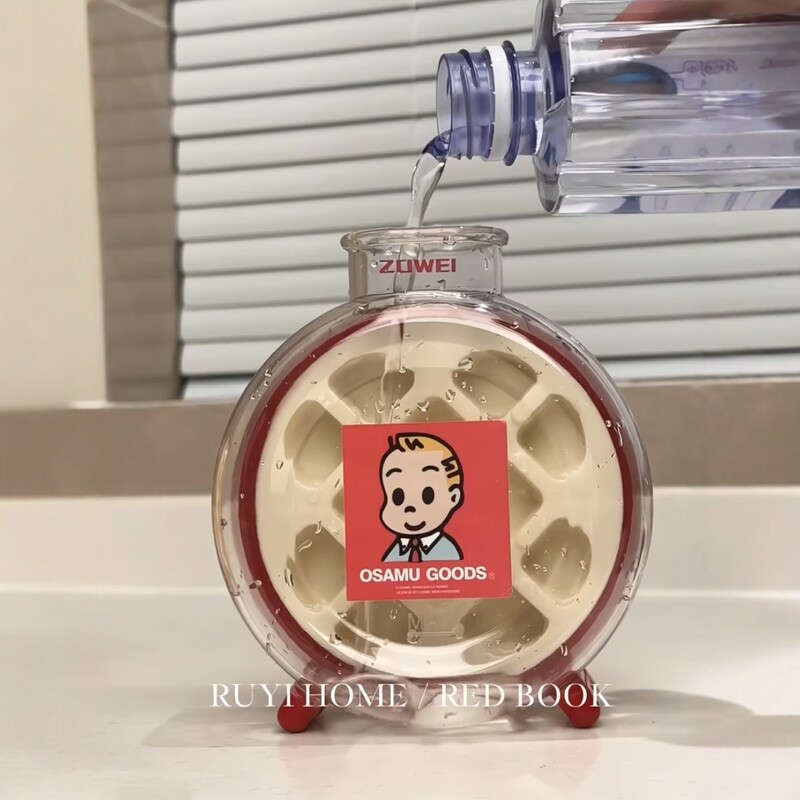 Ice Tray Water Bottle Osamu Harada Press-Release Straw Cup - Product image 2