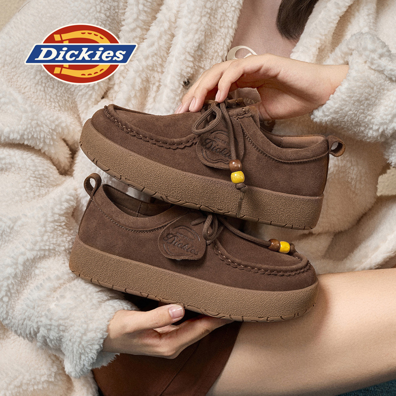 Dickies女鞋袋鼠鞋厚底增高单鞋