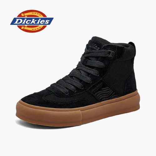 Dickies男鞋高帮鞋秋冬休闲板鞋