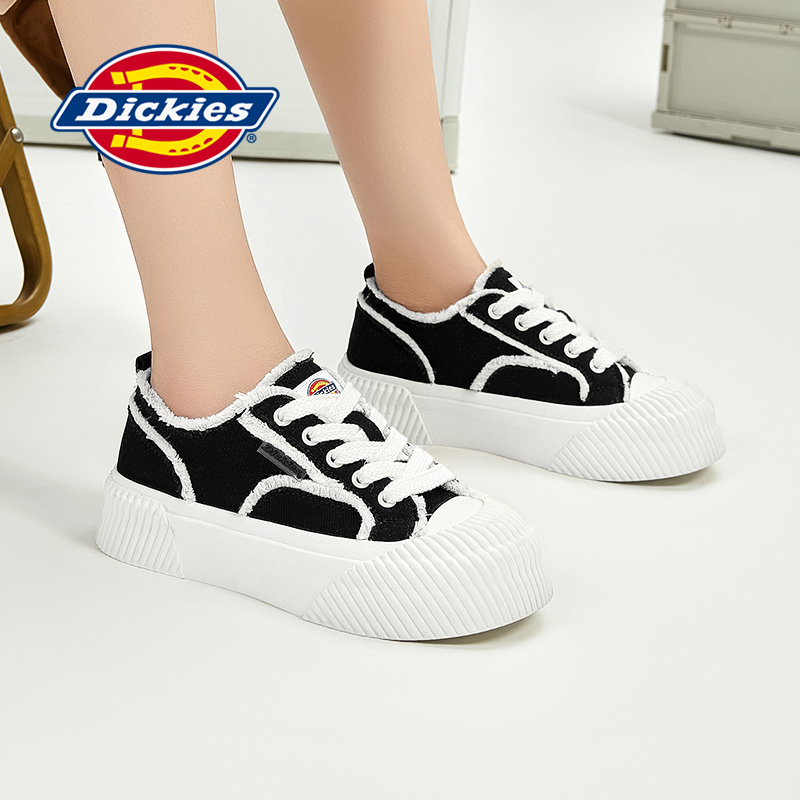 Dickies女鞋帆布鞋厚底增高板鞋