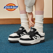 加绒棉鞋 女款 2025新款 Dickies女鞋 冬季 保暖毛毛鞋 增高休闲鞋 子女