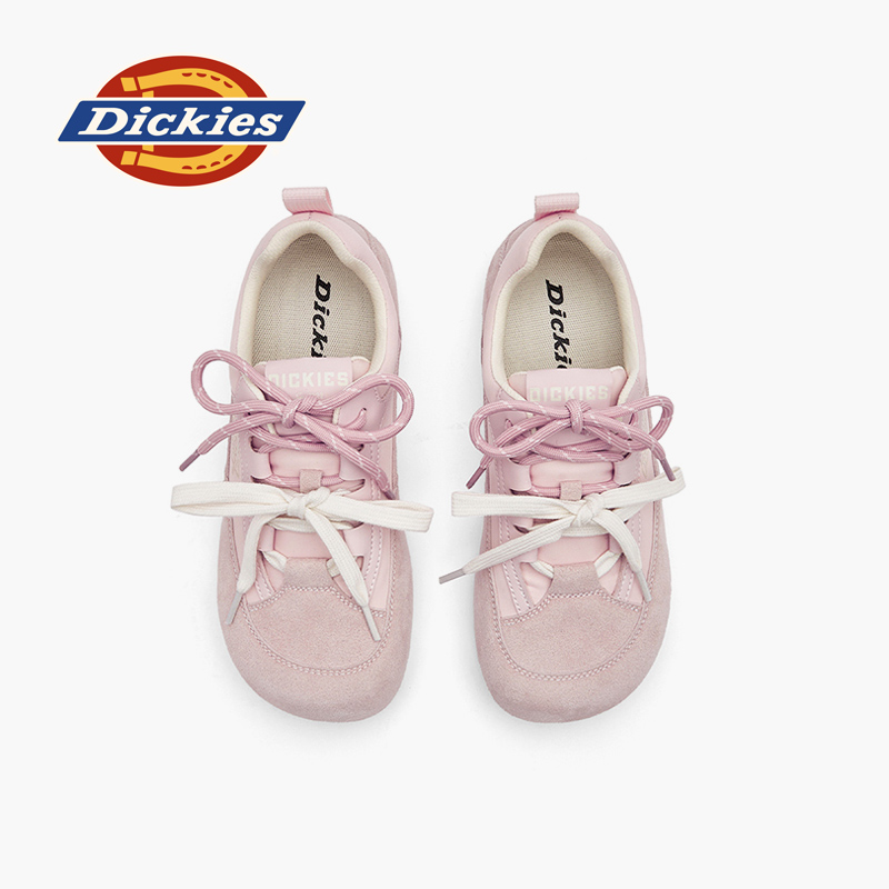 Dickies粉色德训鞋女朋克芭蕾风