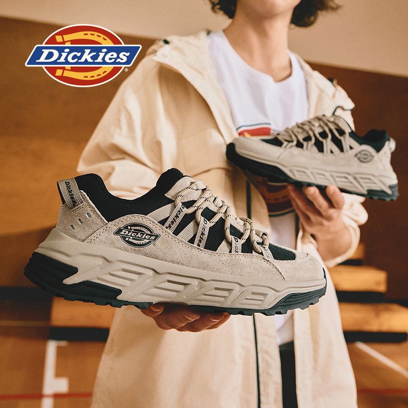 Dickies休闲运动鞋男厚底老爹鞋