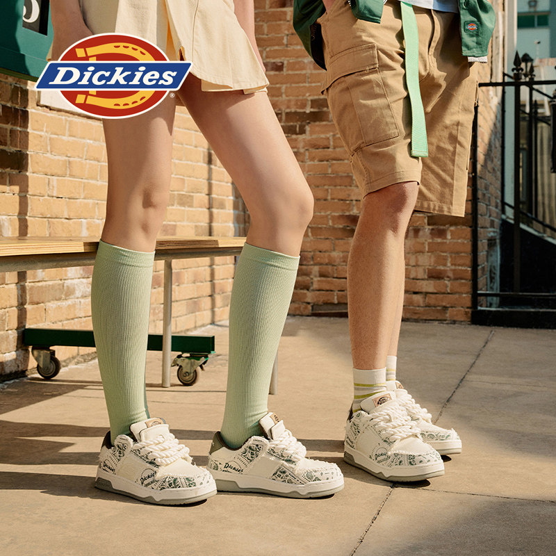 Dickies板鞋女休闲百搭情侣潮鞋
