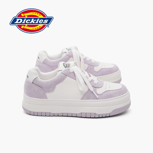 Dickies板鞋女2026春季新款软底运动鞋女学院风厚底休闲鞋女百搭