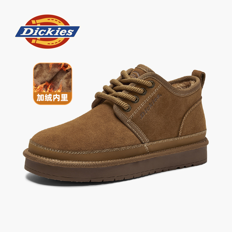 Dickies男士雪地靴加绒加厚保暖
