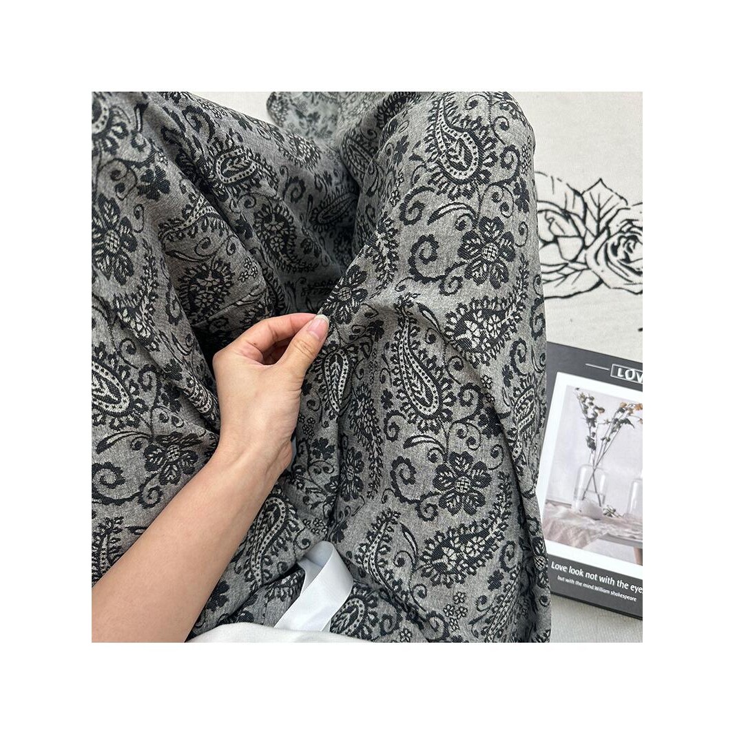 居家棉绸睡裤女夏季薄款绵绸阔腿裤沙滩裤显瘦网红大码遛弯裤外穿