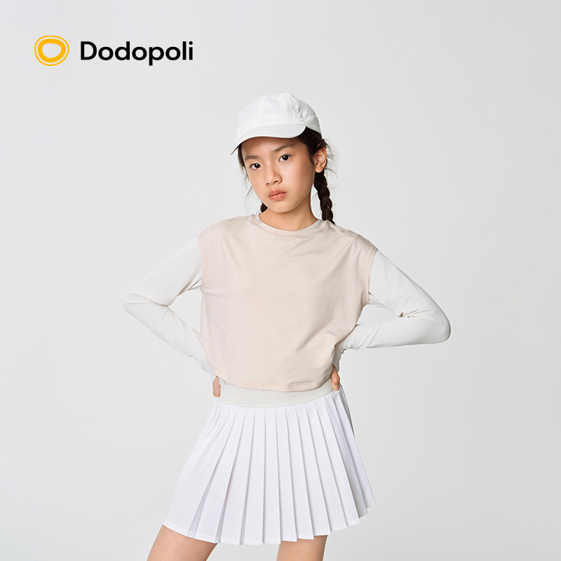 Dodopoli女童凉感运动背心T恤