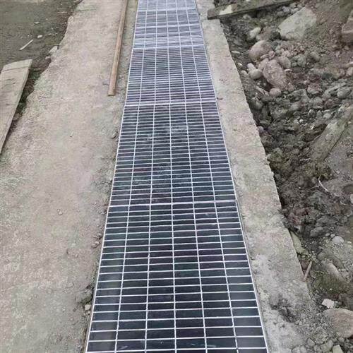 热镀锌钢格栅板排水沟盖板格栅下水道盖板平台钢格板洗车房格栅板