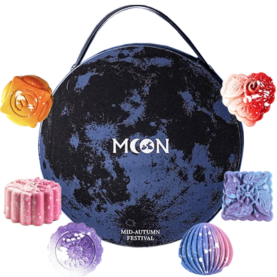 冰淇淋巧克力月饼流心夹心礼盒装