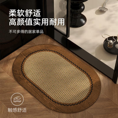 【实用好搭】卫生间防滑吸水脚垫