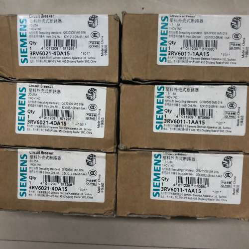 3RV6011-1AA15 30个 110议价