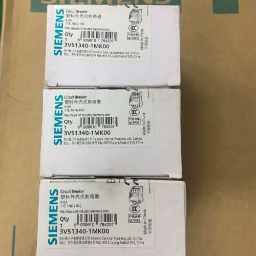 电机保护器3VS1340-1MK00 4-6A 8议价