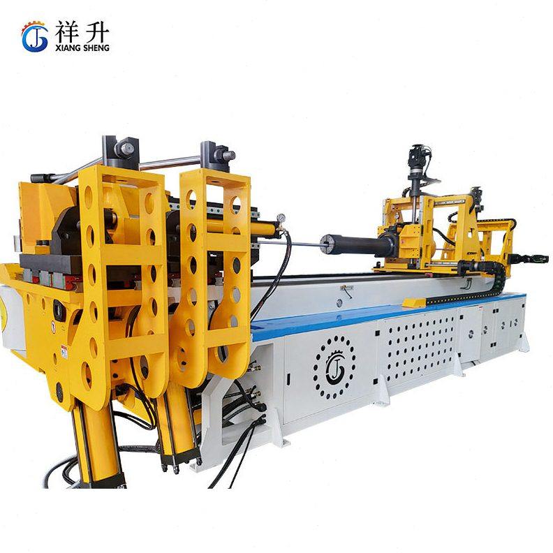 管材弯曲加工全自动弯管机XS130CNC-7A2S造船机械行业弯管设备