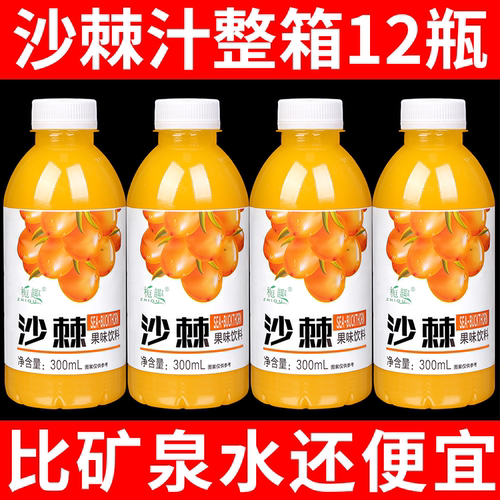 沙棘汁饮料整箱冬季特惠仓库清仓