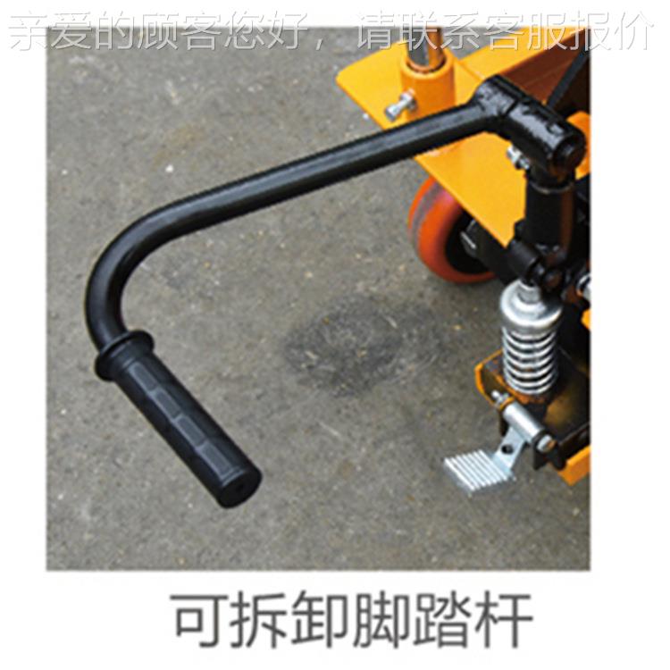 货供0应PTD200大台面手动平现台车2吨模具手推动车移液压PTD1000