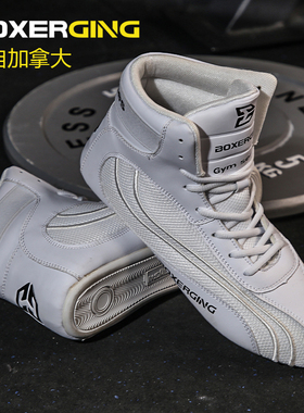室内健身综合训练鞋深蹲鞋硬拉力量举重拳击格斗高帮男女成人散打