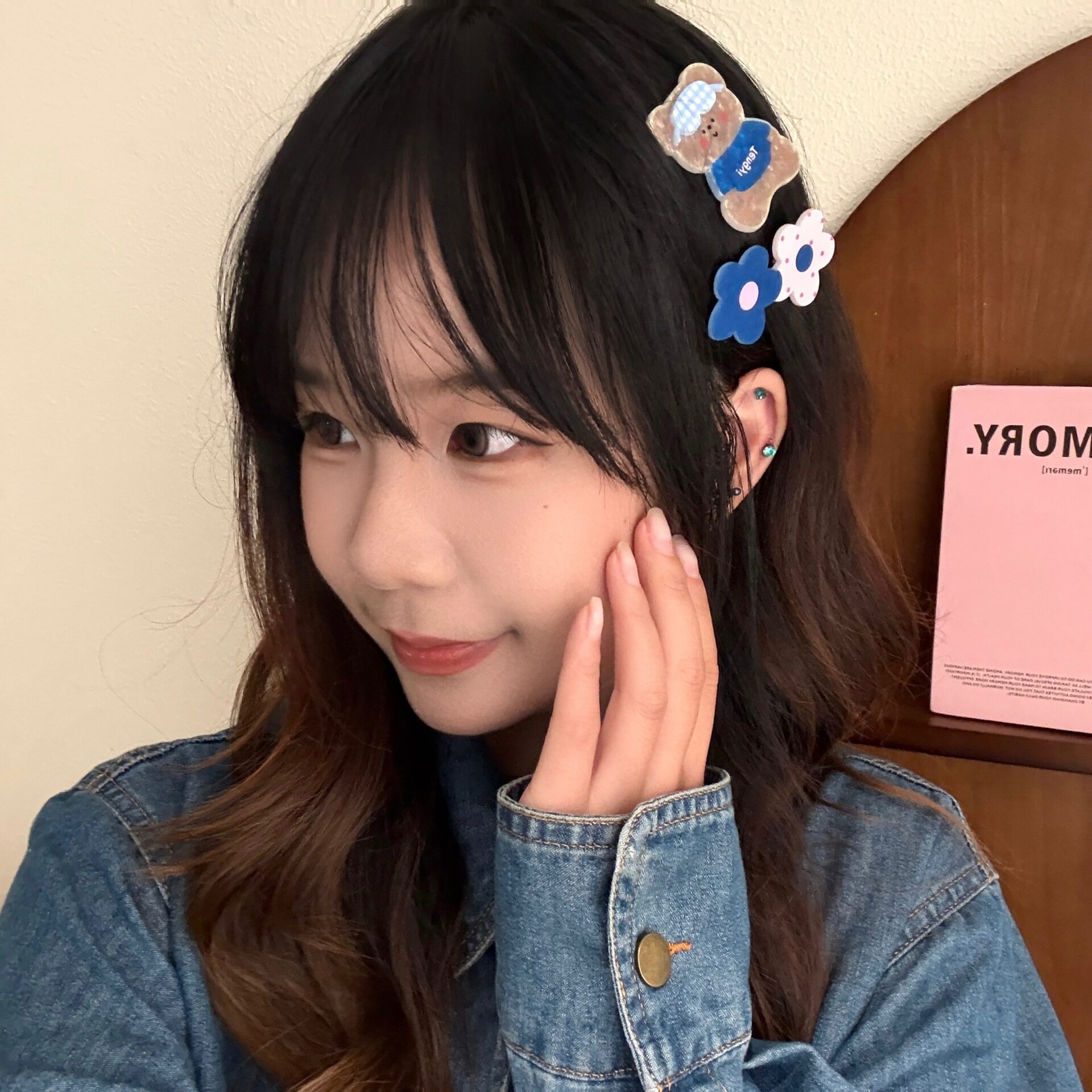 美发饰鸭嘴夹高颜值儿童发卡亚克